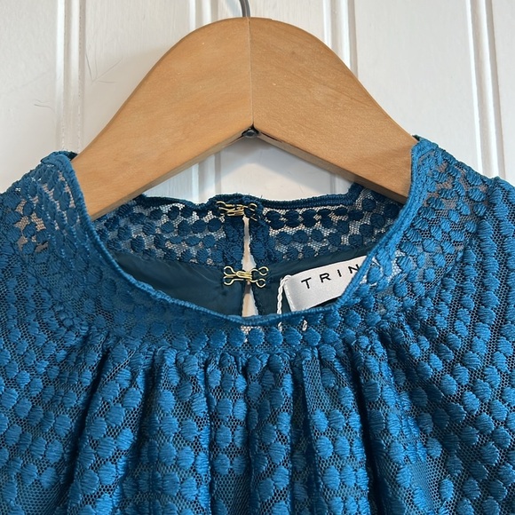 Trina Turk Dress women size 8 palm colony dress textured do minidress NWT‎ $378 - Picture 5 of 13